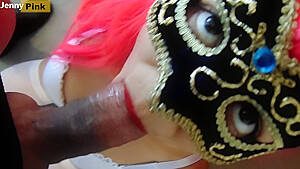Do You Want To Fuck My Mouth? But I Want All The Cum On My Face! Jenny Pink