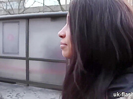 British Lassie Pisses Her Pants In Front Of Everybody