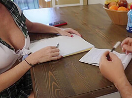 Naughty College Girl Fuck With Her Teacher To Pass An Exam